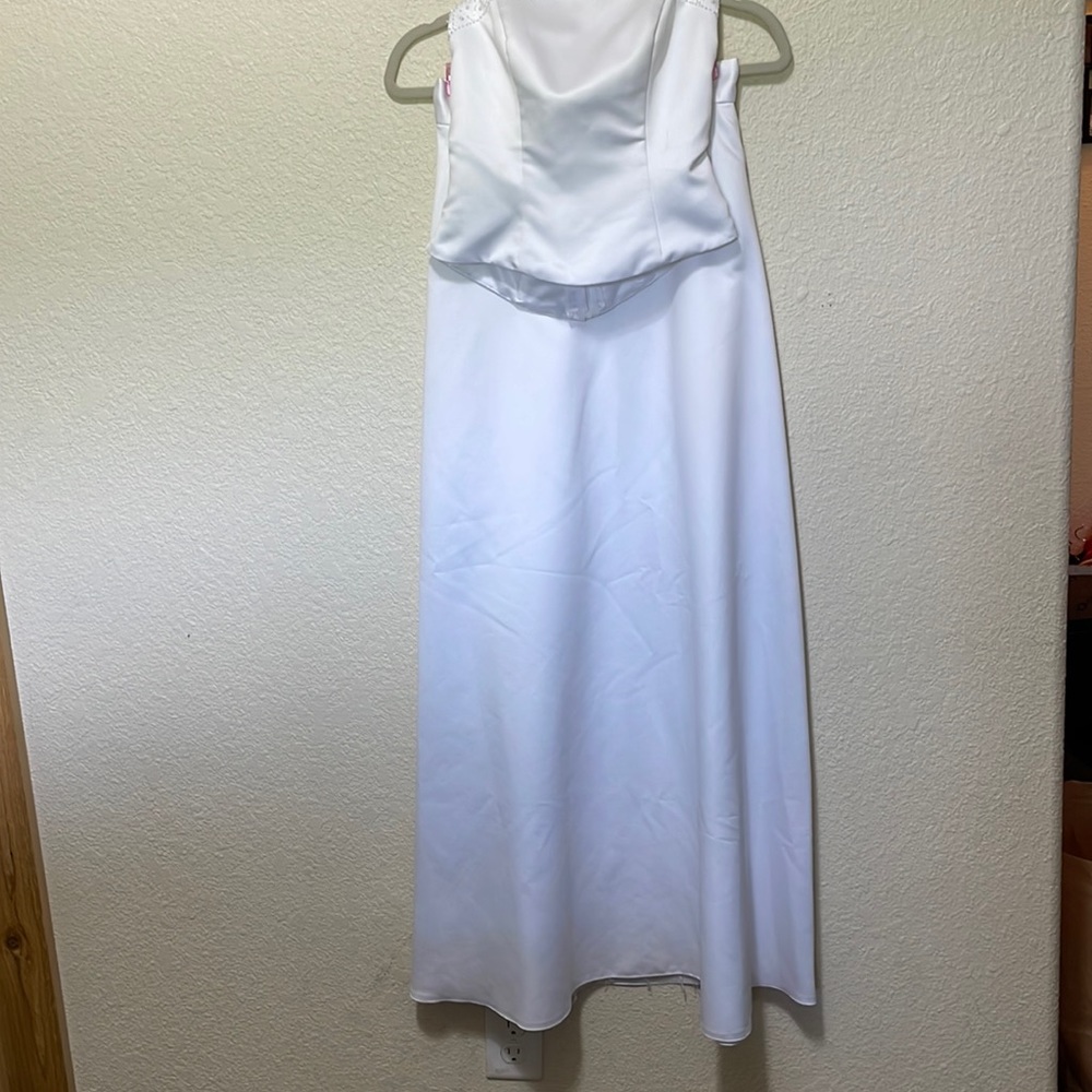 Allure Bridals White Wedding Dress